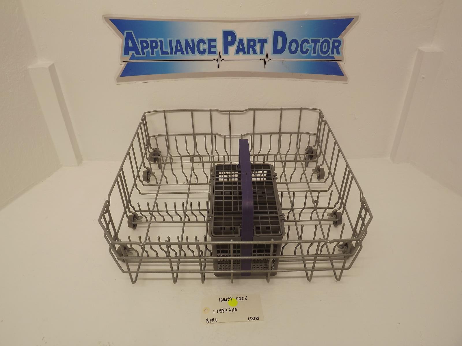 Beko Dishwasher 175897110 Lower Rack Used Beko Dishwasher 175897110 Lower Rack Used